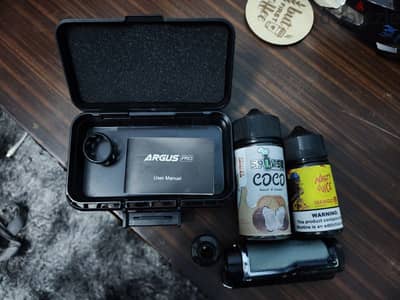 vape argus pro 80 و اتنين ليكويد بسعر لقطه