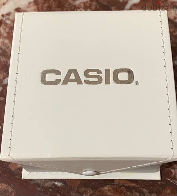 Casio white with warranty 3