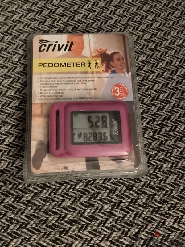 crivit step pedometer. عداد للخطوات رياضة الجري 1