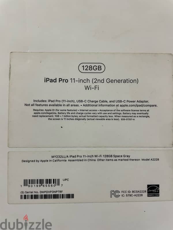 iPad Pro 128g الجيل الثاني 5