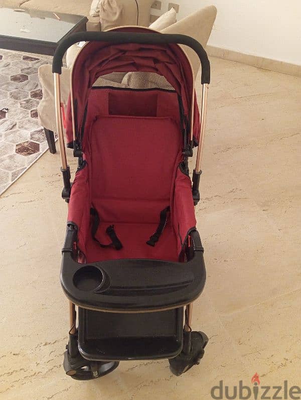 baby stroller like new سيارة اطفال 4