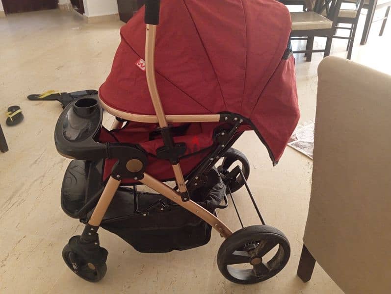 baby stroller like new سيارة اطفال 5