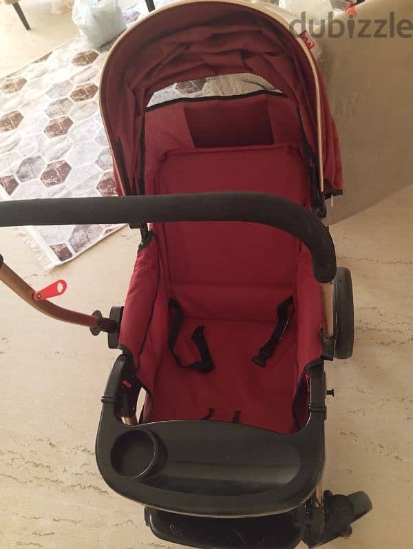 baby stroller like new سيارة اطفال 6