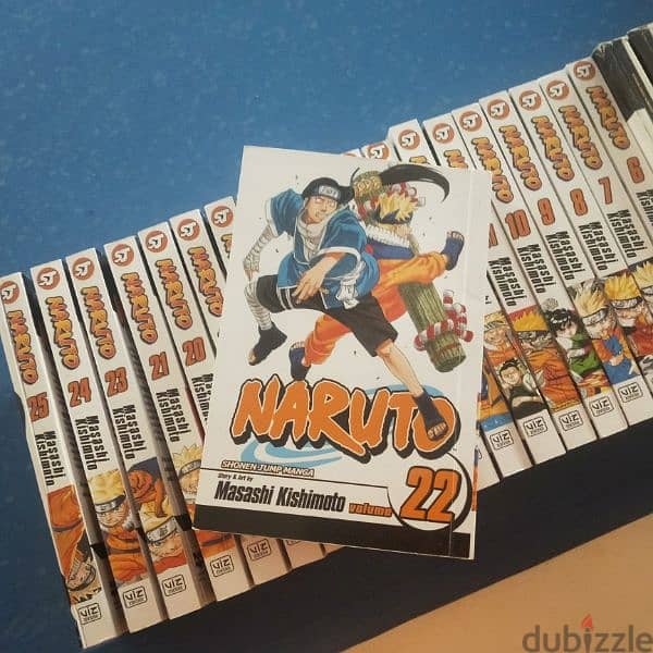 مانجا ناروتو 25 مجلد naruto manga 25 volumes 2