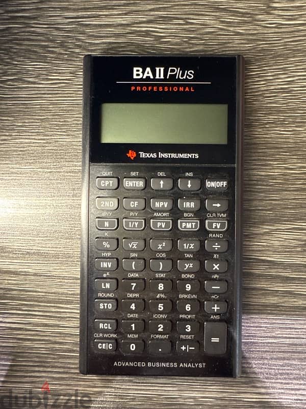 BA 2 Plus Professional Texas Instruments 0