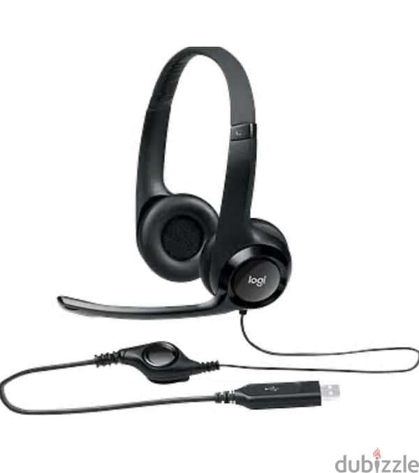 Logitech H390 USB headset 0