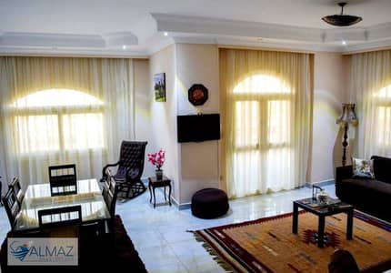 Furnished apartment for rent in the first settlement in Banafseg 10 villas