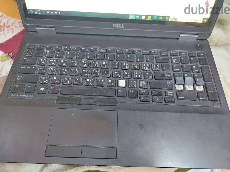 Dell precision 3510 تاتش 2