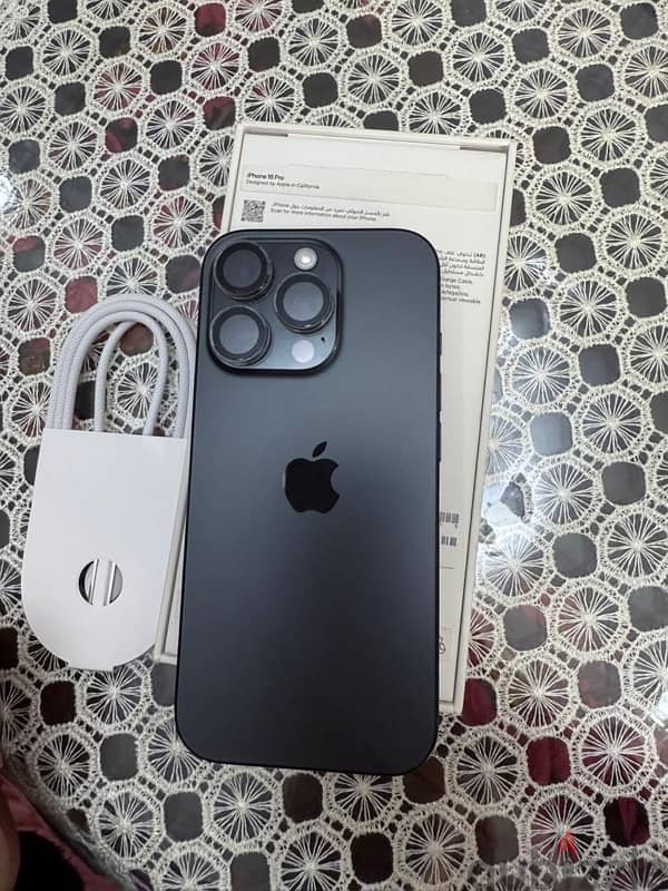 I phone 16 pro 256 g used for 3 month 3