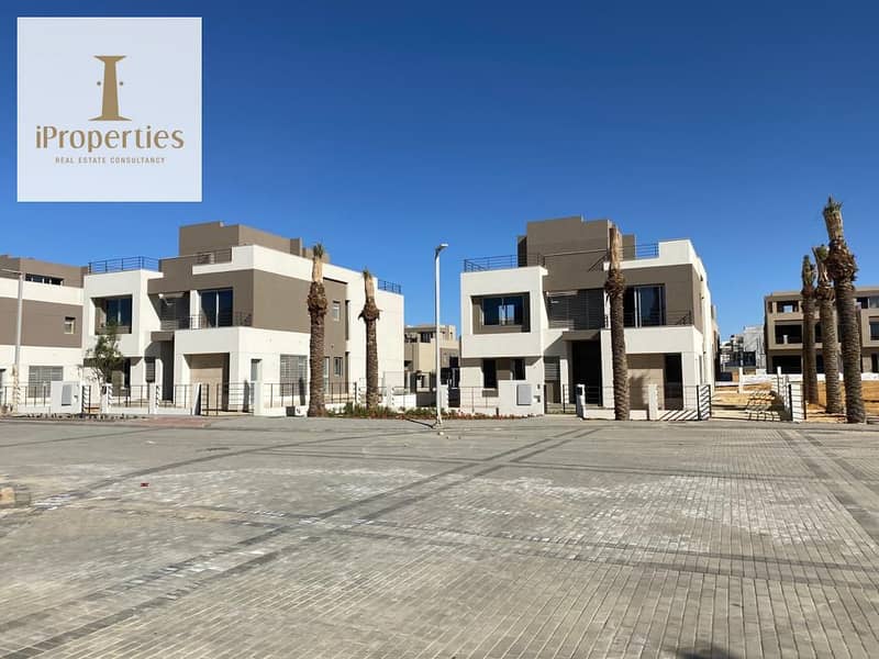 Palm hills new Cairo  Stand alone type M for sale with installments    Bua : 255.2 m 0