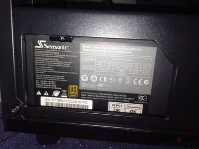 Power supply seasonic 520w 80+ Bronze