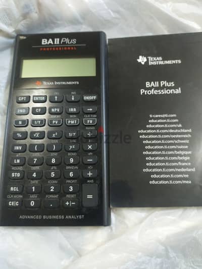 BA 2 Plus Professional Texas instruments