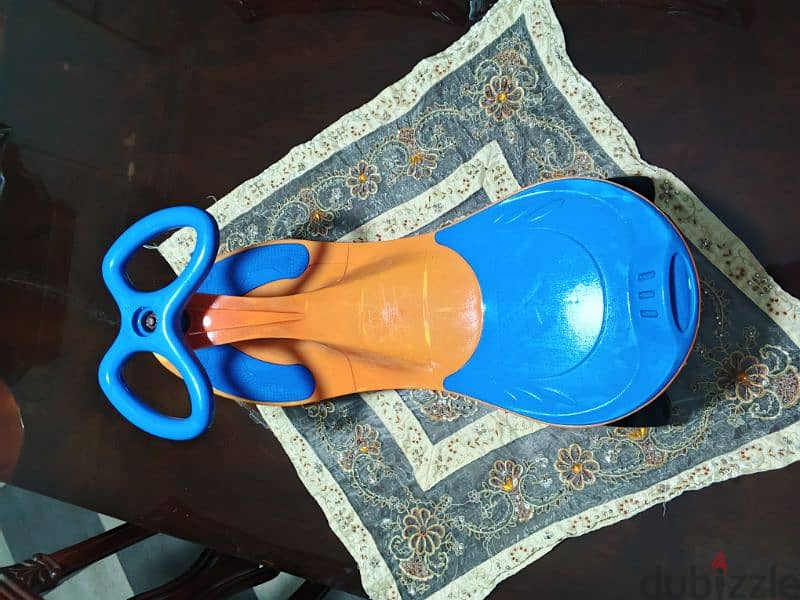 bingo zooba swing car orange/blue 3