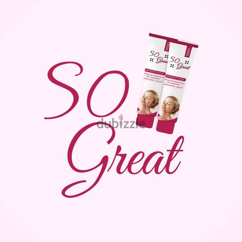 كريم سو جريت - So great تفتيح وترطيب 3