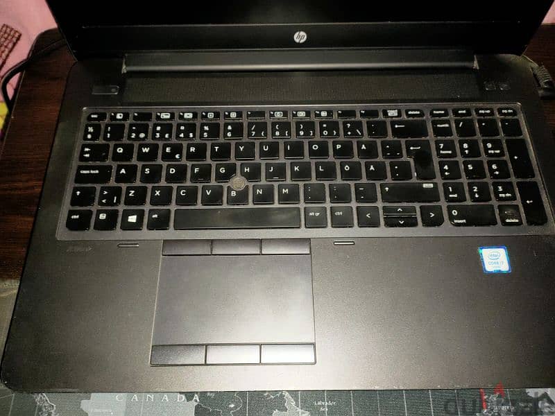 لاب توب HP ZBOOK 15 G3 Work station 1