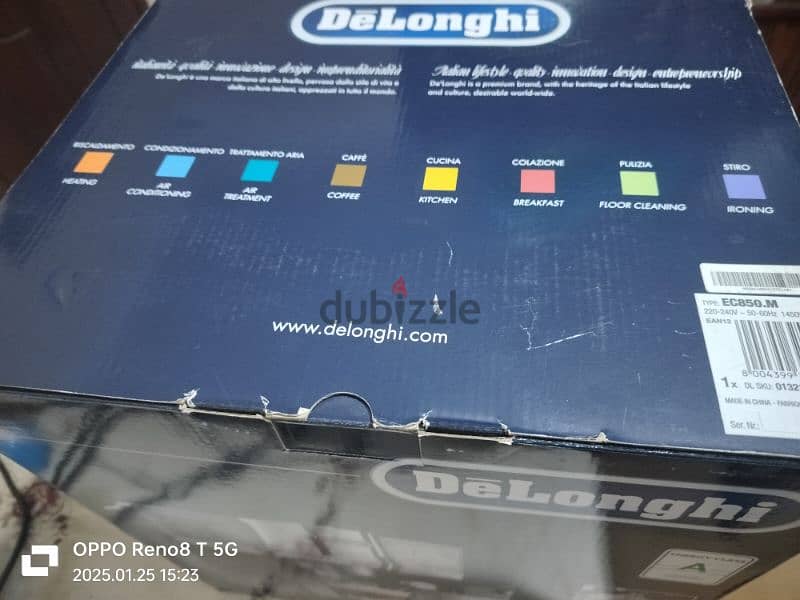 De'Longhi coffee machine ec 850 0