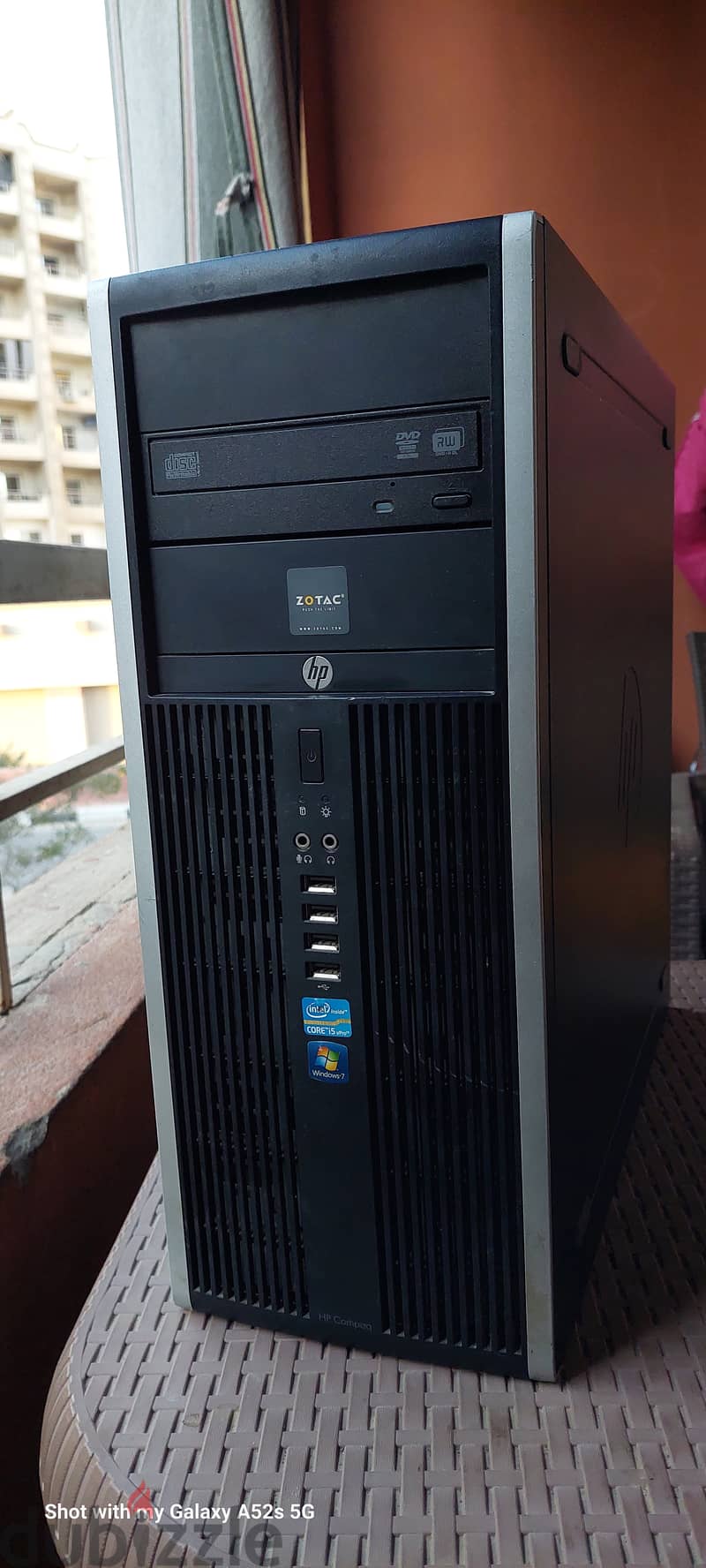 HP Compaq Elite Desktop PC / 1050ti + i7 4