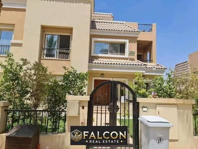 For sale, the last villa at the old price, in front of Madinaty, in Sarai Cairo, with a 42% discount in installments