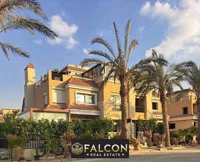 A 3-storey villa for sale with a fantastic discount in front of Madinaty in Sarai New Cairo, in installments