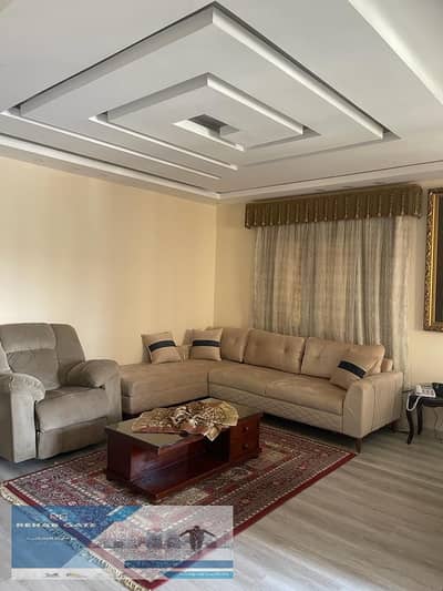 For rent in Al Rehab, a furnished apartment of 90 m