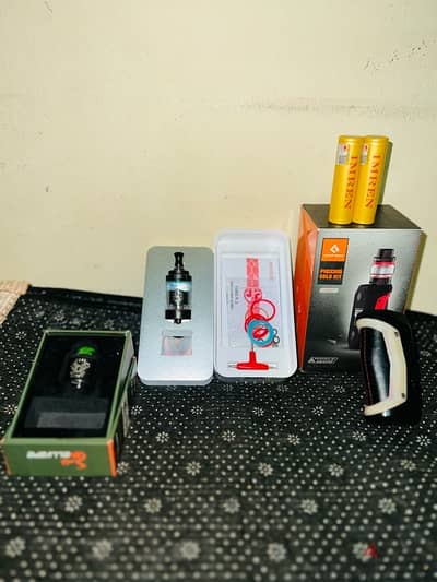 vape kit ( aegis solo mod and siren tank)