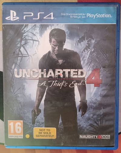 Uncharted 4 ps4 English & Arabic