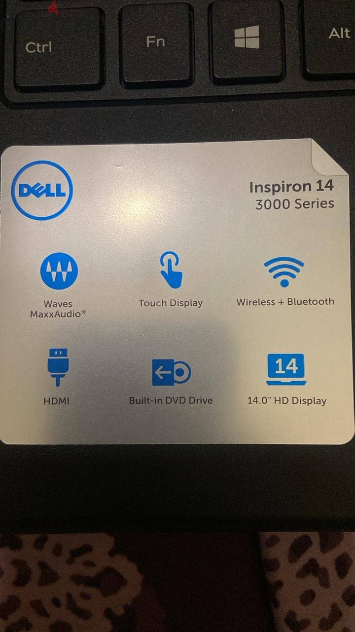 Dell Inspiron 14 3000 Series i5 4GB RAM 250GB Storage 6