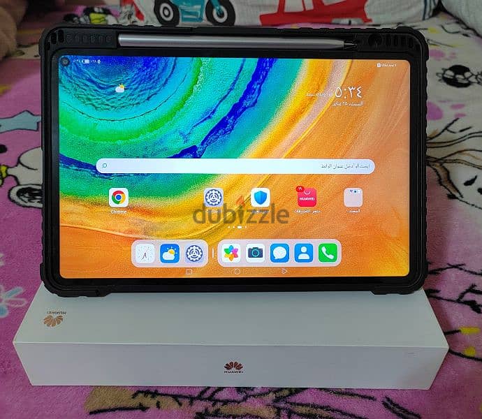 تابلت هواوي البرو Matepad Pro 10.8رام 8 ذاكرة256 يدعم شريحة بقلم وجراب 5