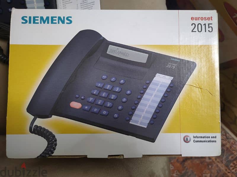 تليفون ارضي سيمنس اصلي جديد siemens 1