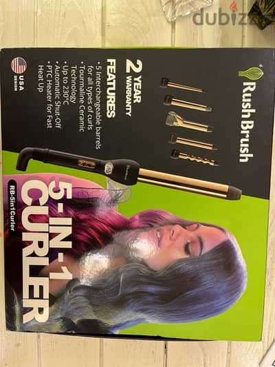 Rush brush 5in1 Curler