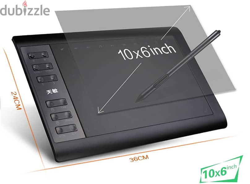 Graphic tablet أداة المحترفين لإبداع تصاميم دقيقة ومذهلة! 0