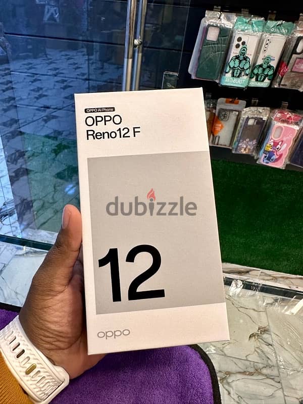 oppo Reno 12F 256/8 كسر زيرو ضمان محلي 3