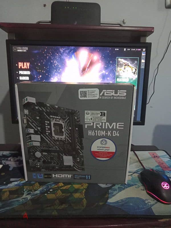 تجميعة Gaming بـ RTX 3050 6GB Gigabyte و I3 12400F 1