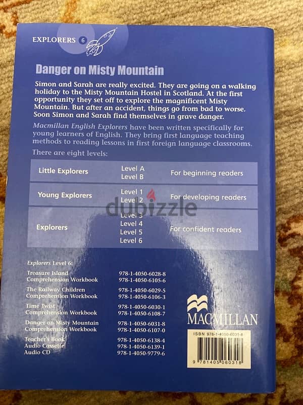 American book (Danger on misty mountain) 1