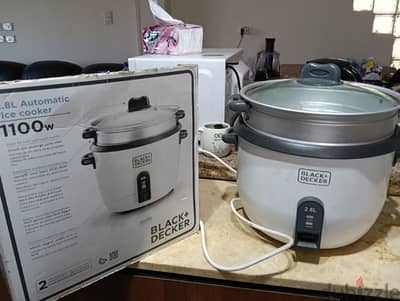 Rice cooker black and decker