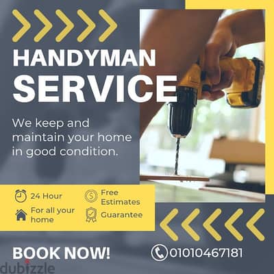 خدمات صيانة متكاملة لمنزلك وشركتك! Complete Maintenance Services