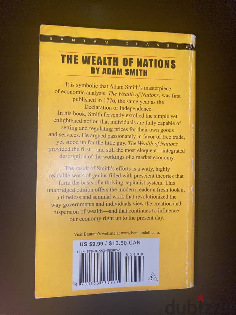 The Wealth Of Nations . By Adam Smith 2