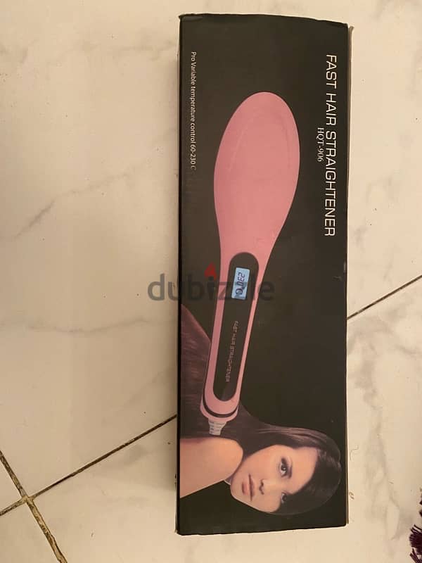 hair straightener brush 1