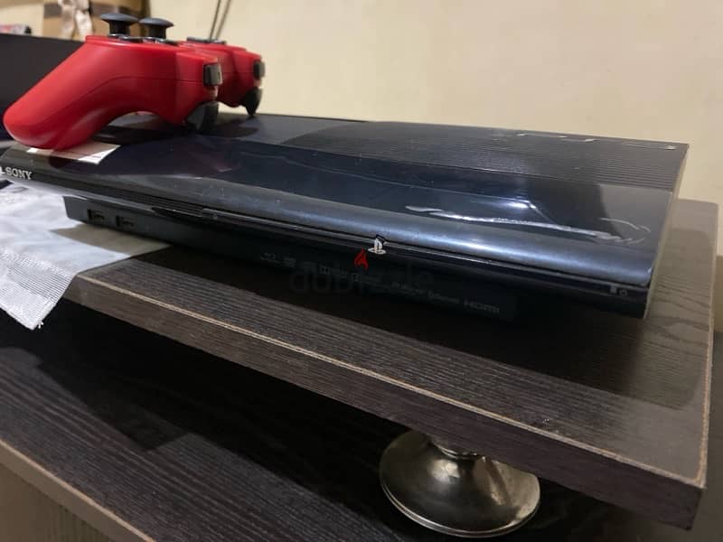 ps3 super slim 320 gigabytes 2 control دراعين بالوصلات 3