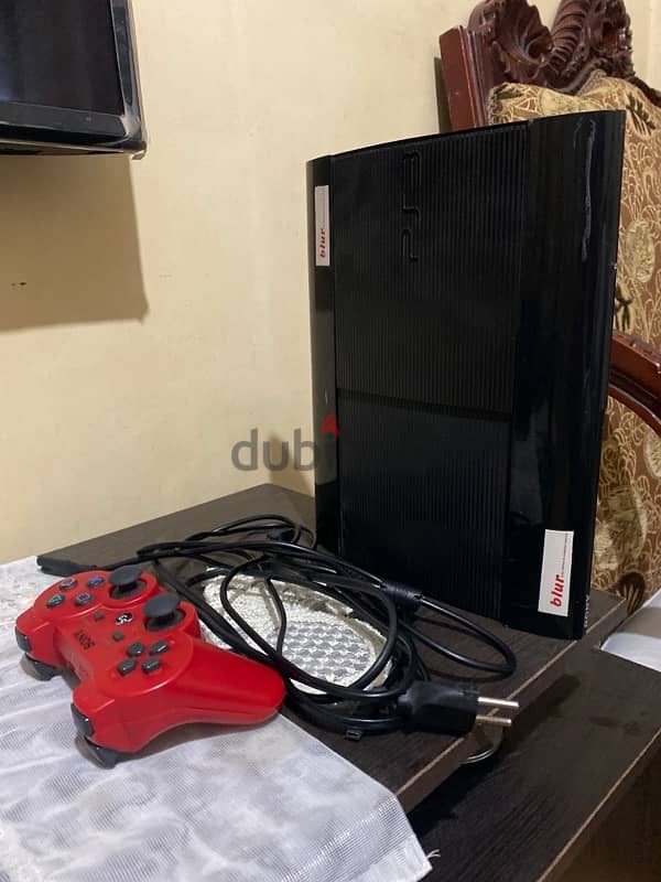 ps3 super slim 320 gigabytes 2 control دراعين بالوصلات 0