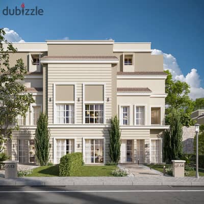 S villa on 3 floors for sale in The Butterfly Compound - on Suez Road