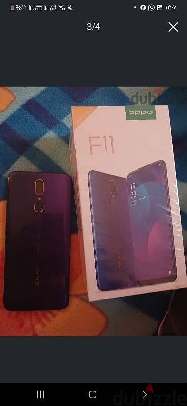 Oppo F11  بحاله ممتازه جدا