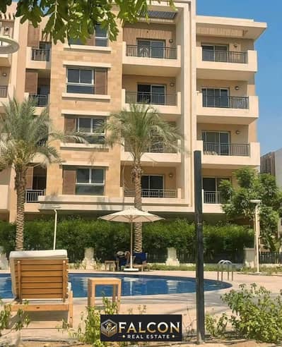 With Cash Discount 50%  Apartment Direct On Suez Road 131m Prime Location For Sale In Sarai New Cairo