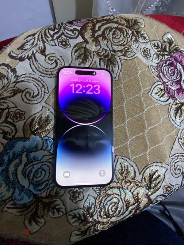 iPhone 14 Pro 256GB Deep Purple ZA شرحتين اتصال 0