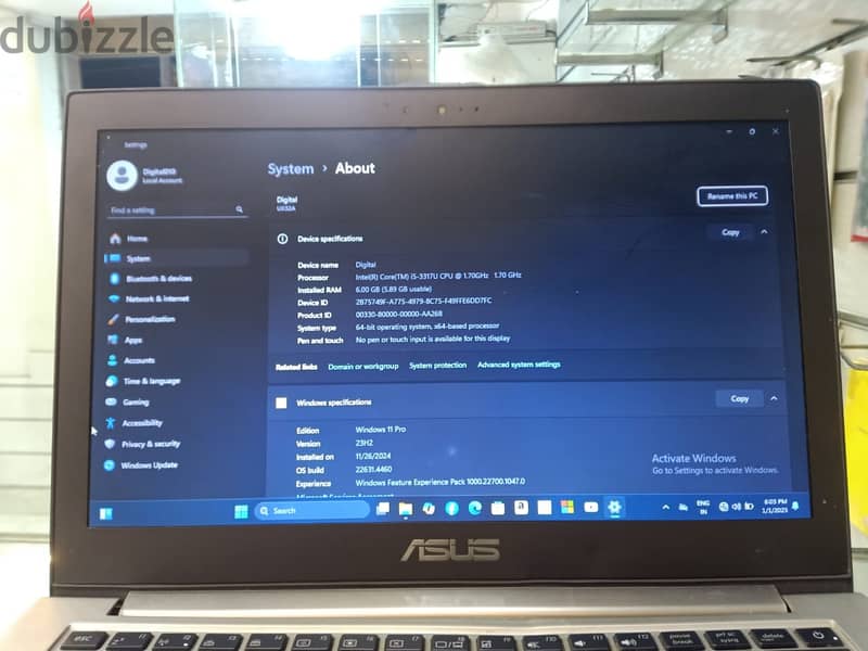 اسوس Asus Zenbook 1