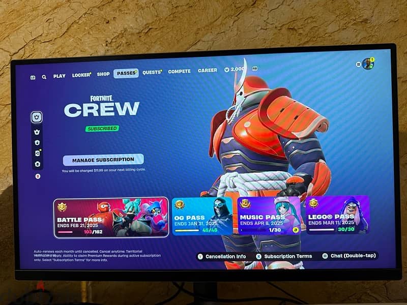 fortnite Crew pack 0