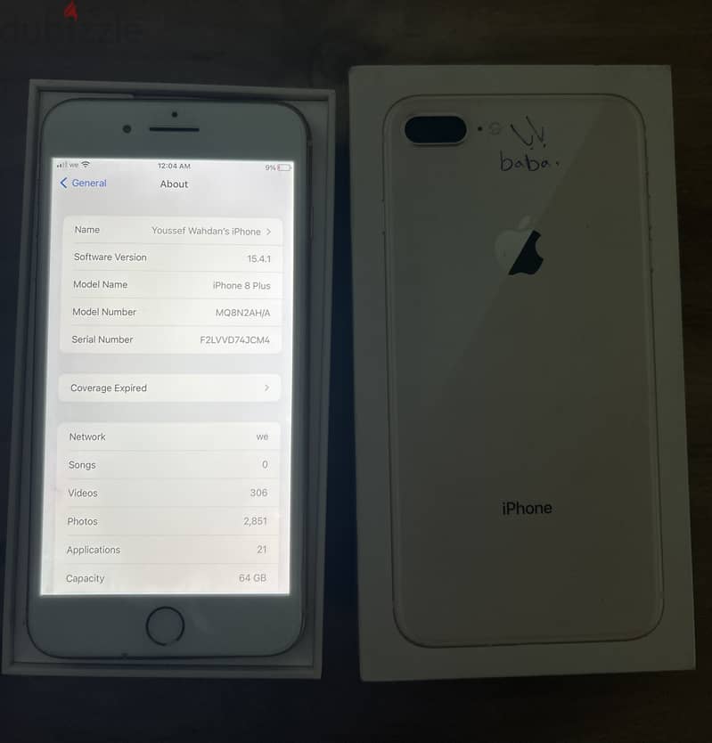 Apple - iPhone 8 Plus Very good condition 3