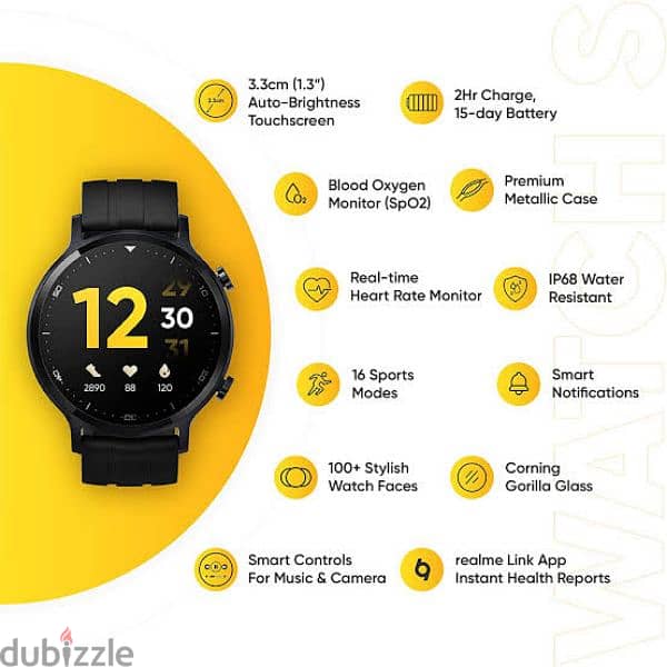 realme smart watch s 2