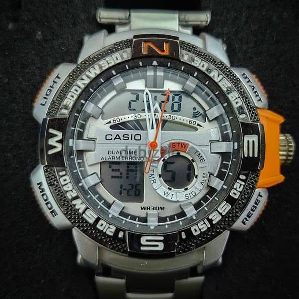 casio dual time ساعة 0