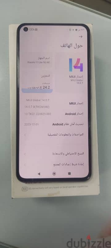 وحش الالعاب والكاميرات شاومي mi 11 lite 5g ne للبيع 8/128 2